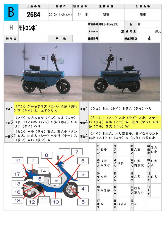 Купить мотоцикл Honda Motocompo 1982 фото 1